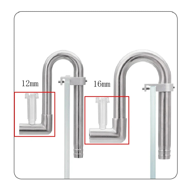 AQUAPRO Aquarium Outlet Skimmer Inflow Outflow Filter Pipes Aquarium Filter Skimmer Qme