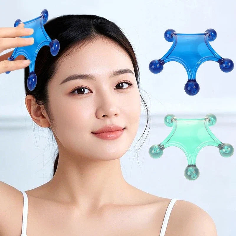 Handheld 5-Ball Acupressure Massager | Ergonomic Relaxation Tool Acupressure Massager Qme