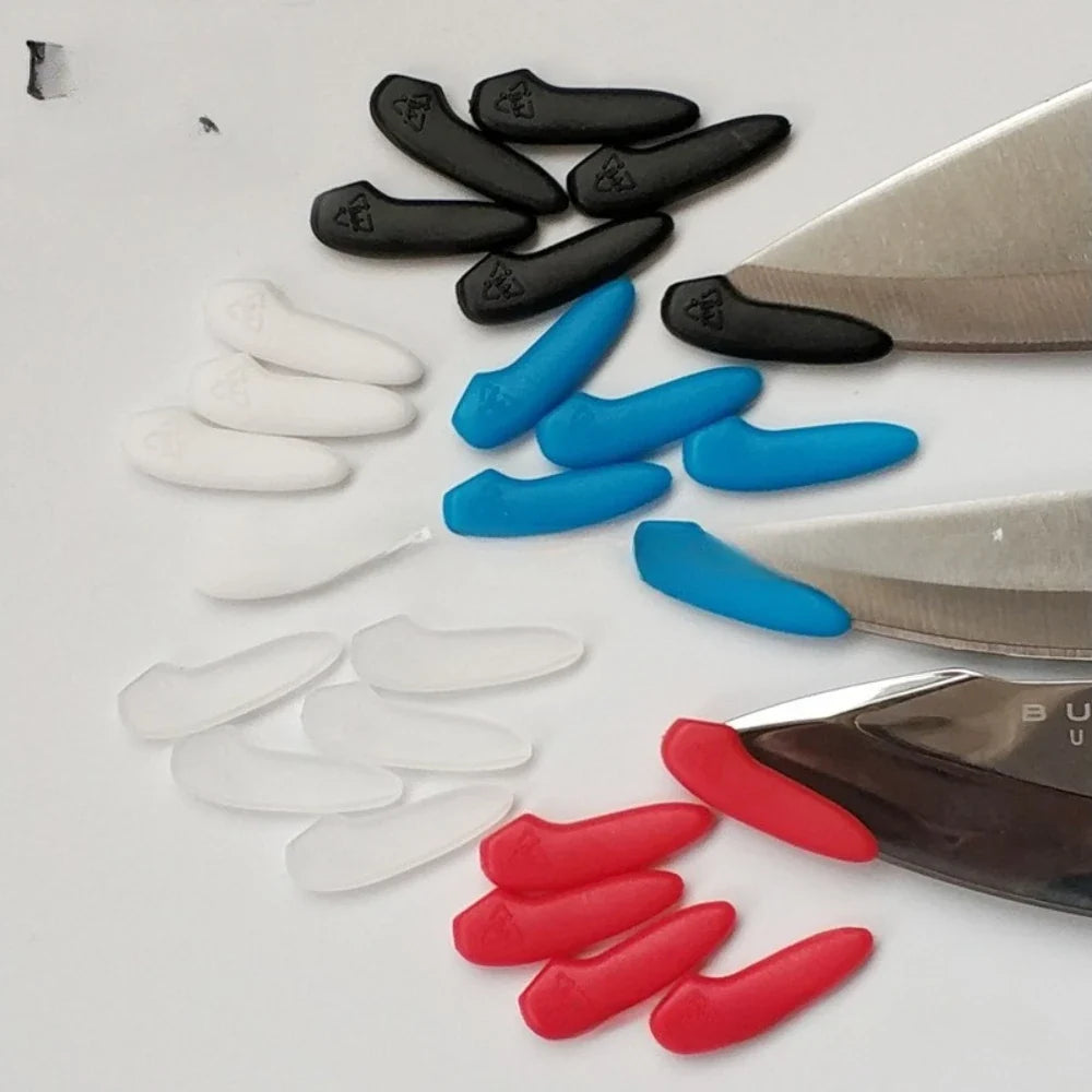 50-Pack Clear Plastic Knife Tip Protectors & Safety Point Covers Knife Tip Protector Qme