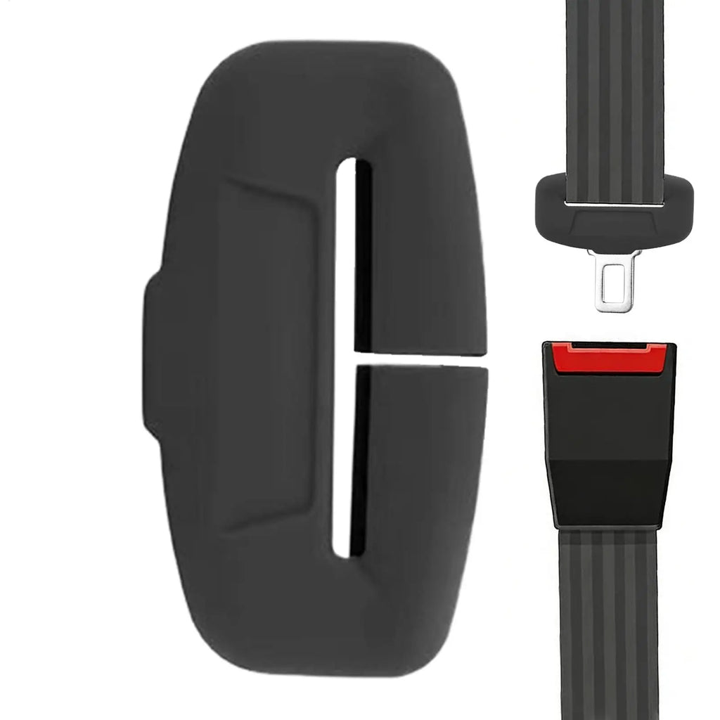Silicone Seatbelt Buckle Clip Guard – Car Seat Strap Lock Seatbelt Buckle Guard Qme