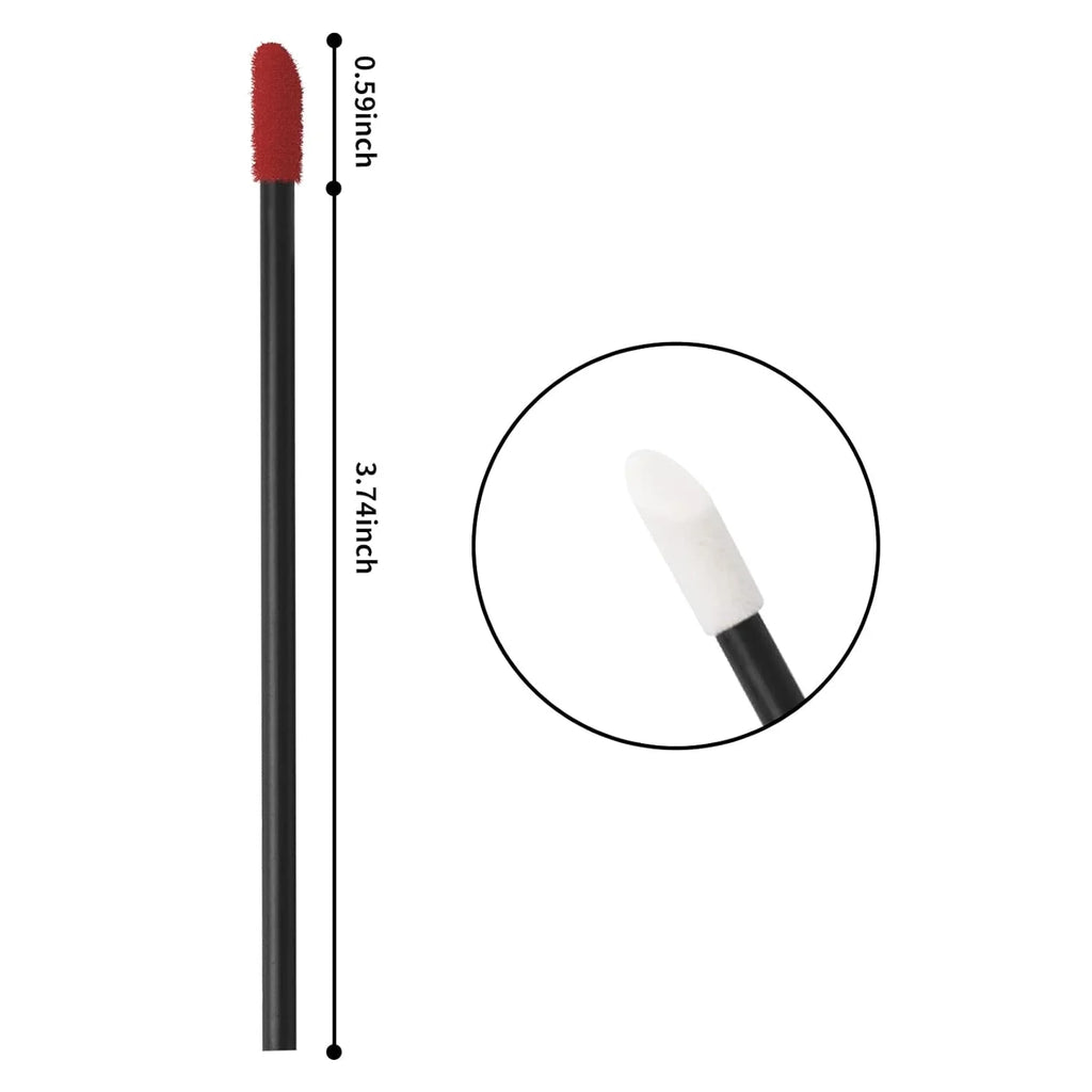 Disposable Lint-Free Lip Applicator Wands 100 Pack Lip Applicator Wands Qme
