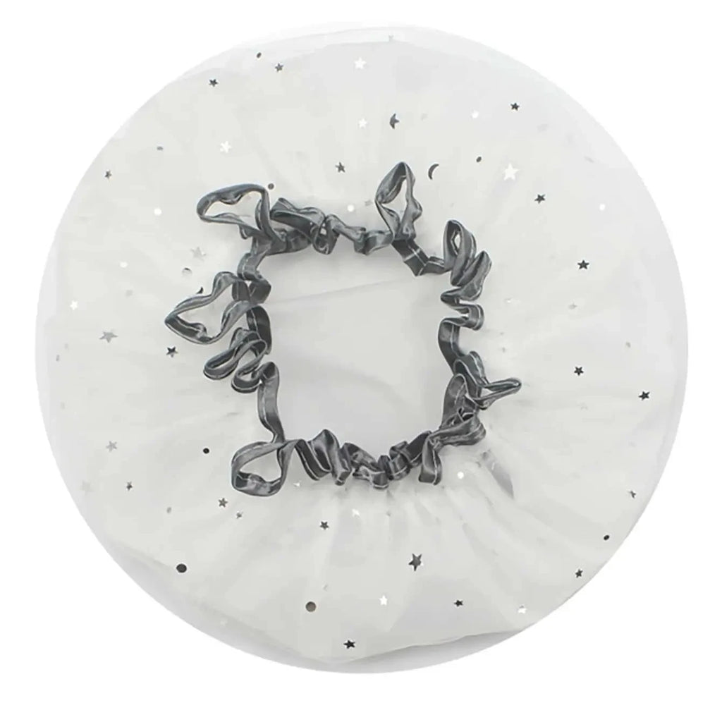 Waterproof Double-Layer Shower Cap – Starry Sky Reusable Hat Shower Cap Qst