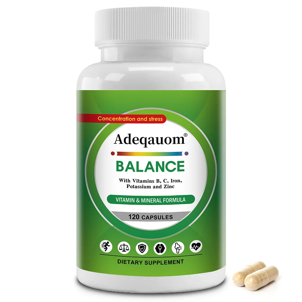 ZENVITALIZE Iron Supplement Capsules – Non-GMO, 120ct Iron Supplement Qst 120 count-1 bottle