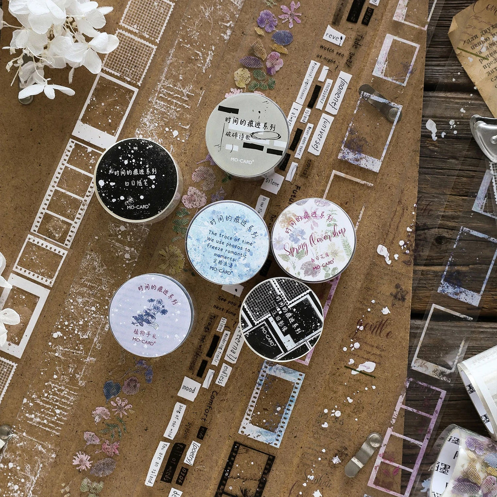 PET Washi Tape 25mm×2m | Decorative Scrapbooking Labels Decorative Craft Tape Qme