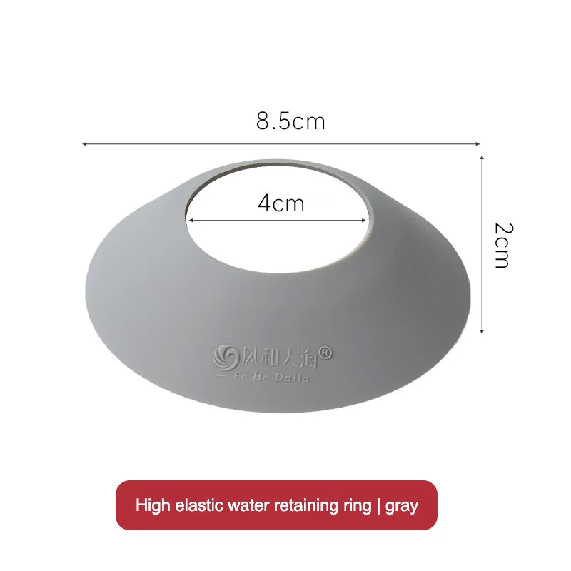 Silicone Sink Splash Catcher Mat – Countertop Draining Pad Silicone Sink Mat Qst
