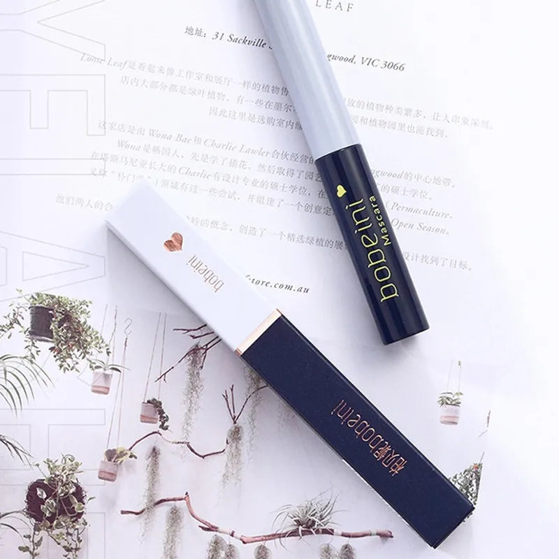 Qme Waterproof Smudge-Proof Mascara | Smooth Brush Head Waterproof Mascara Qme