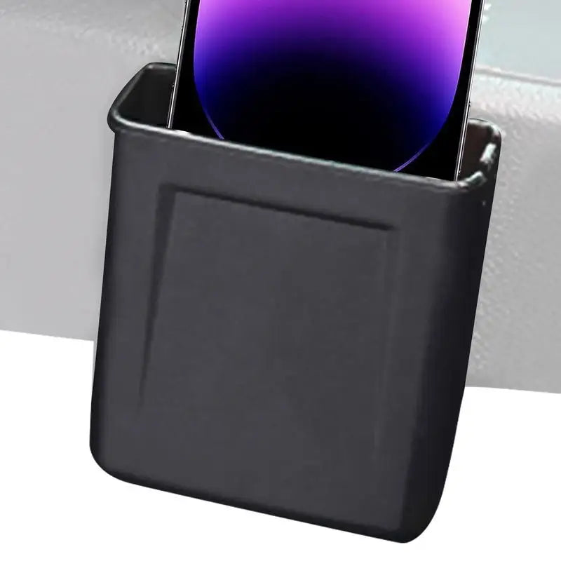 Adhesive Car Dash Organizer – ABS Storage Box for Keys & Phone Car Dash Organizer Qst