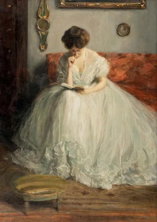 Vintage Noblewoman Portrait Canvas Wall Art Print | Home Decor
