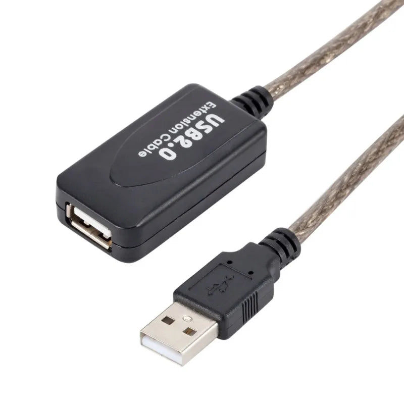 USB Active Signal Amplifier Extension Cable 5M 20M – Scanner & PC USB Amplifier Cable Qme