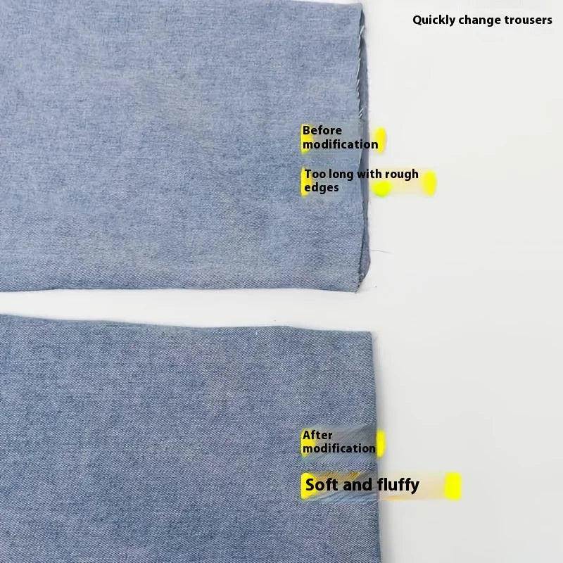 No-Sew Pants Hem Tape Roll – Self-Adhesive Leg Shortening Hem Tape Qme
