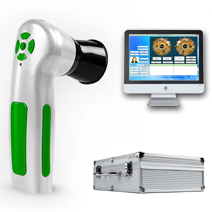 Suyzeko 12MP WiFi Iris Scanner Camera – Iridology Analyzer Iris Scanner Camera Qst Iris scanner