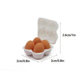 1:12 Miniature Egg Tray Dollhouse Kitchen Food Accessory Dollhouse Miniature Qme A1
