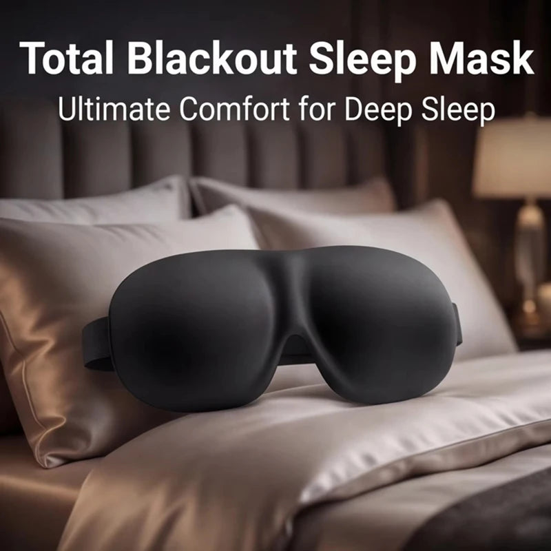 3D Sleep Mask – Soft Breathable Light-Blocking Eye Mask Sleep Eye Mask Qst
