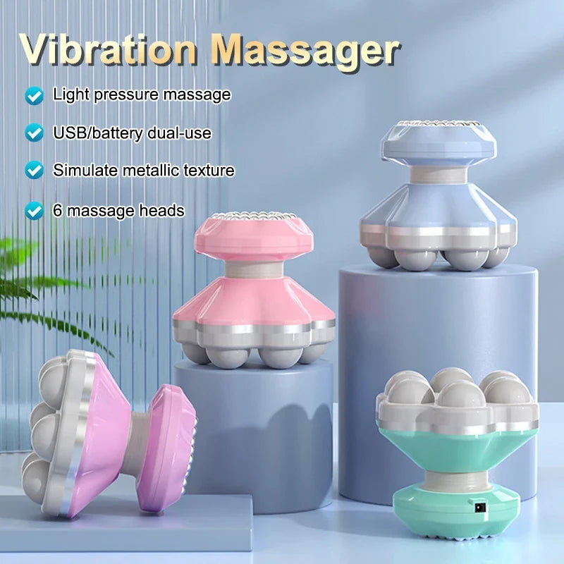 USB Mini Triangular Electric Body Massager | Qme Electric Body Massager Qme