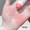 Gege Bear Soft Matte Blush Stick – Moisturizing Natural Finish Cream Blush Stick Qme GX1276-5
