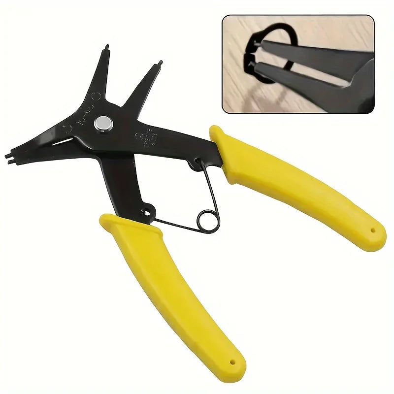 4-in-1 Multifunctional Pliers with 4 Interchangeable Heads Multifunctional Pliers Qme