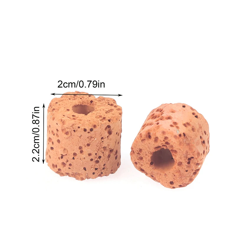 10Pcs Ceramic Aquarium Plant Fixing Rings – Fish Tank Anchor Aquarium Plant Rings Qst
