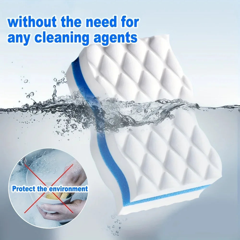Multi-Layer Nano Sponge Eraser – Magic Cleaning Block Cleaning Sponge Qme