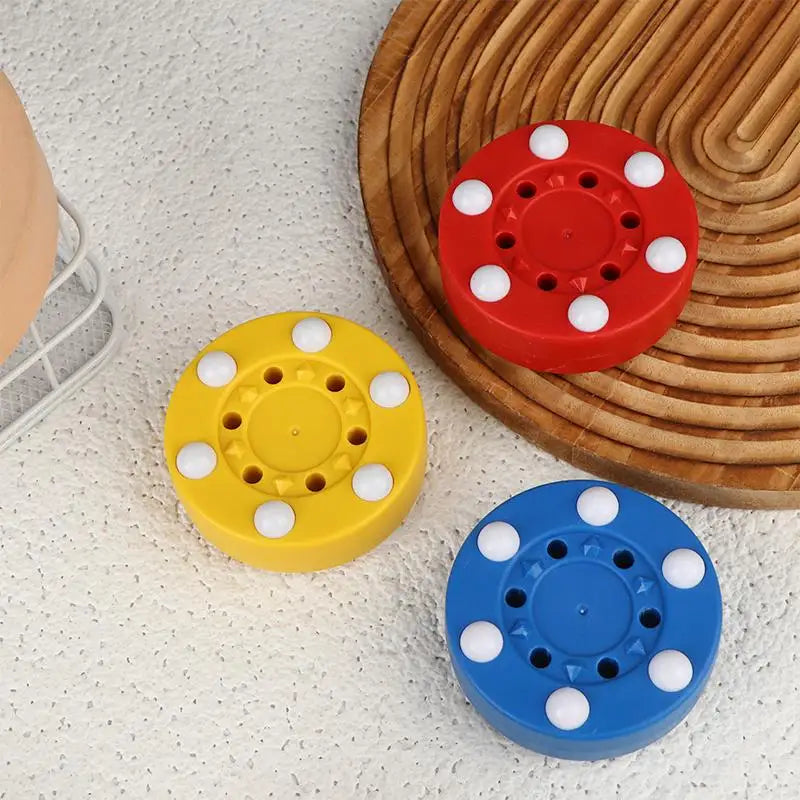 Inline Roller Hockey Pucks – 6-Ball Street Training Set Street Hockey Pucks Qst