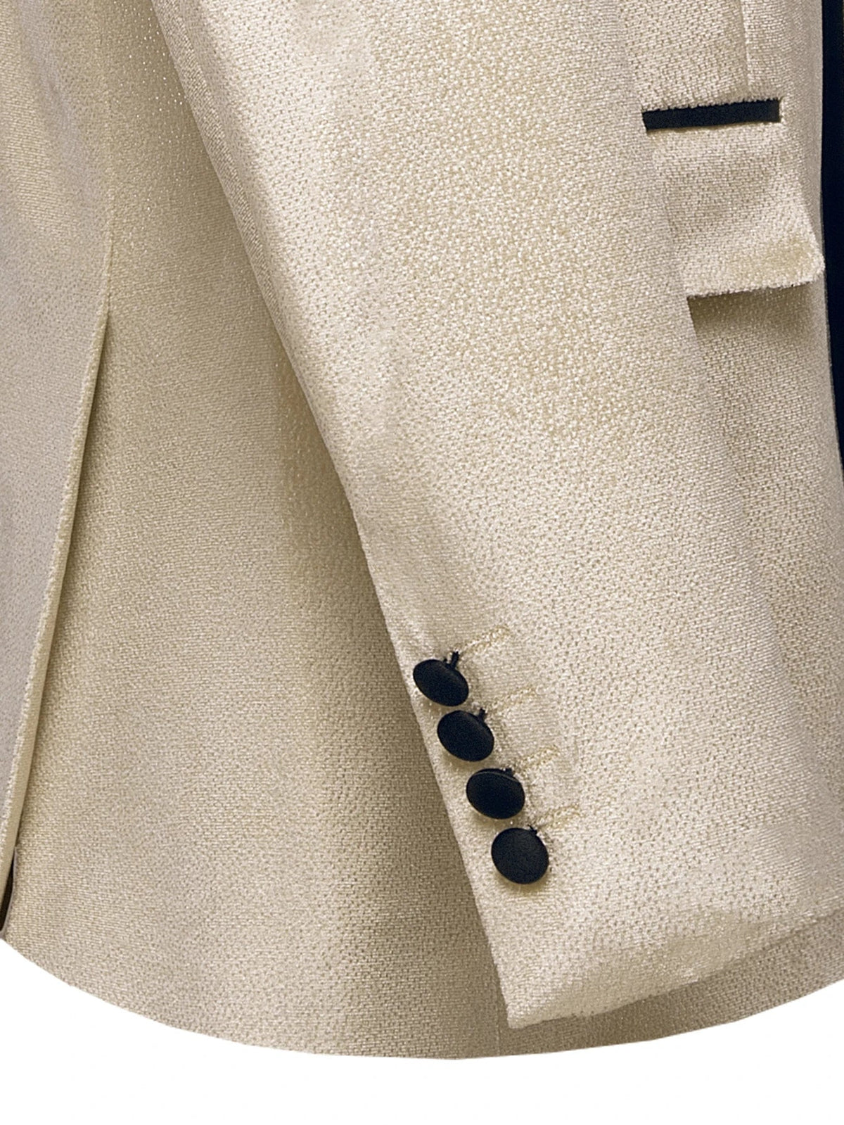 Men's Champagne Shawl Lapel Tuxedo Blazer | Single Breasted Tuxedo Blazer Qme