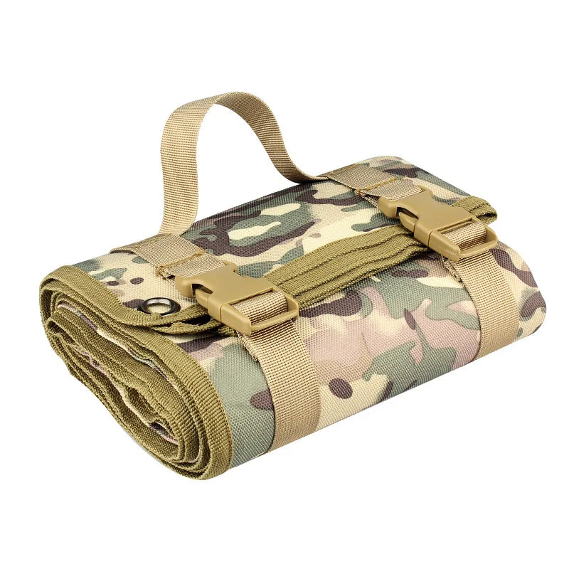 Tactical Folding Outdoor Mat – Waterproof Camping & Shooting Pad Folding Outdoor Mat Qme Camouflage