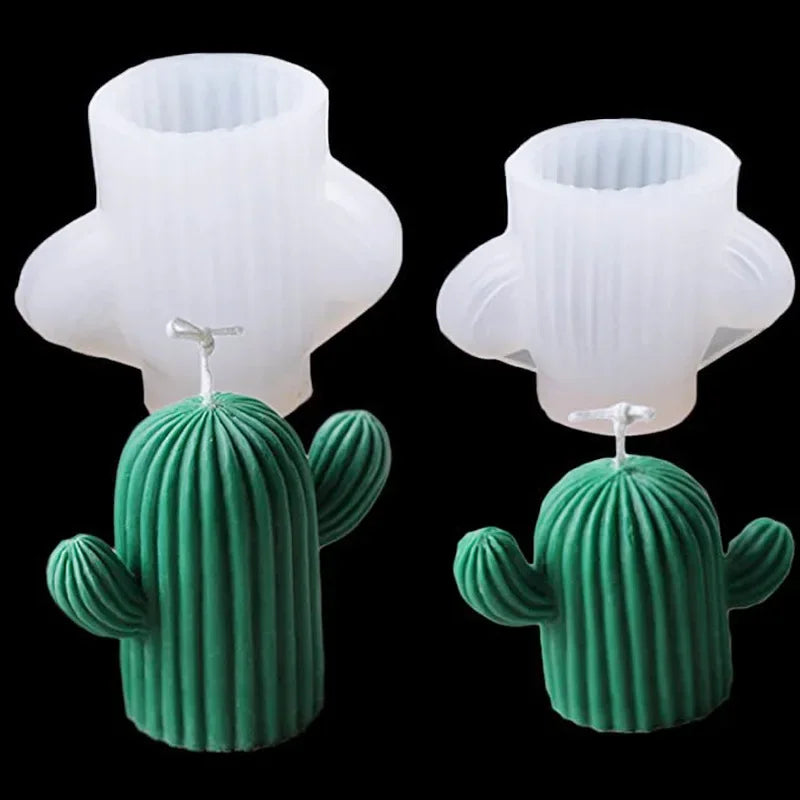 Cactus DIY Mold for Candles, Soap & Aromatherapy Crafts DIY Craft Mold Qme