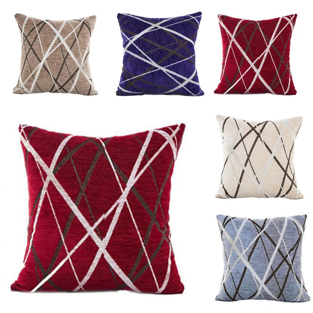 Polyester Cushion Cover Sofa Throw Pillow Case 45cm | Home Décor Cushion Cover Qme