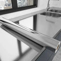 Brushed Silver Metal Contact Paper – Waterproof Self-Adhesive Self-Adhesive Wall Film Qme 1 40cmX5m