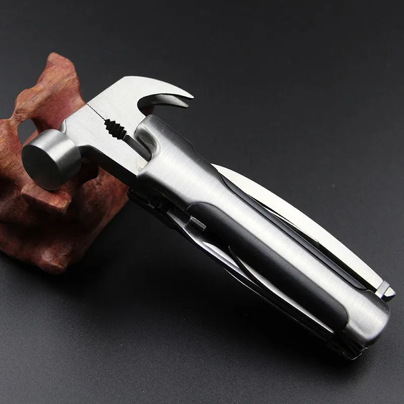 Multi-Function Tool Hammer – 11-in-1 DIY & Camping Gift Multi-Function Hammer Qst