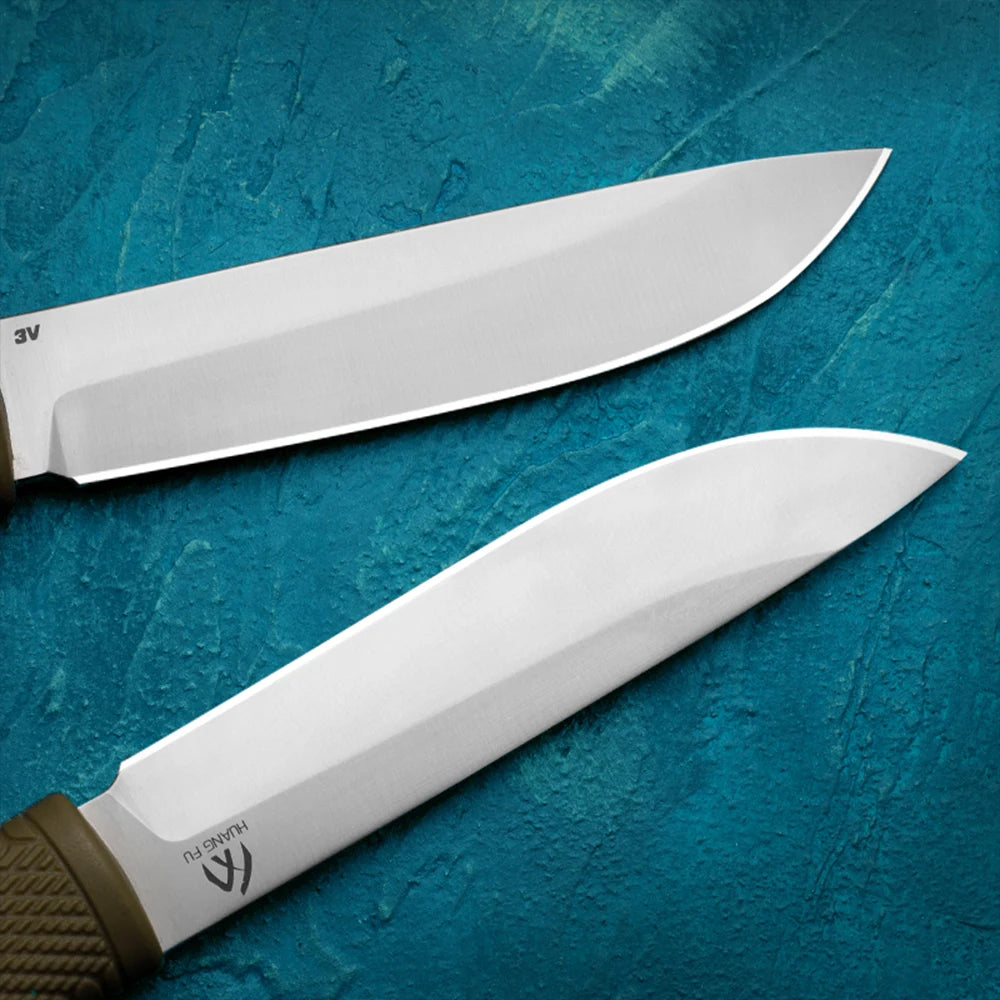 HUANGFU Fixed Blade Knife – Camping & Survival Tool Fixed Blade Knife Qst