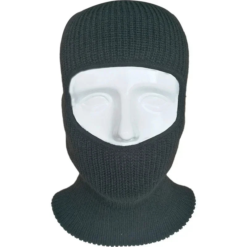 Knitted Full Face Balaclava – Warm Thermal Winter Ski Mask Winter Ski Balaclava Qme