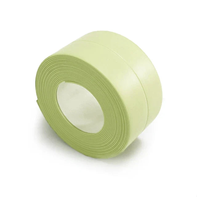 Waterproof Tile Sealing Tape | Kitchen & Bathroom Caulk Strip Tile Sealing Tape Qme Green 3.2MX 2.2CM
