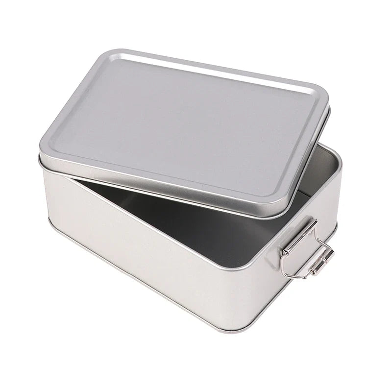 Desktop Storage Tin for Candy, Coffee, Tea & Jewelry Storage Tin Box Qme