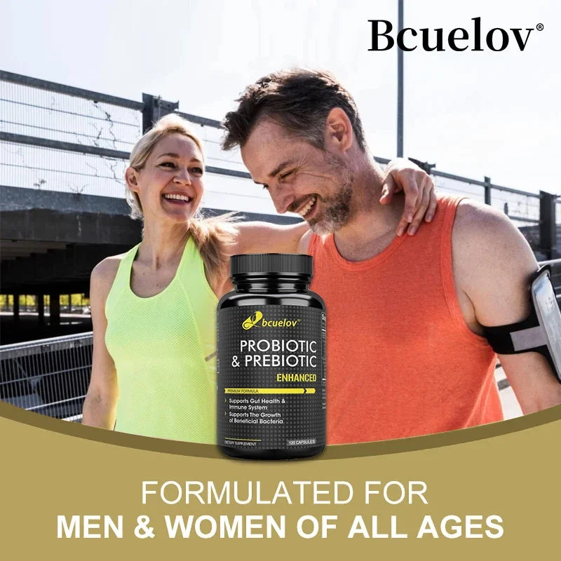 Probiotic & Prebiotic Capsules – Gut & Immune Support Probiotic Supplement Qst
