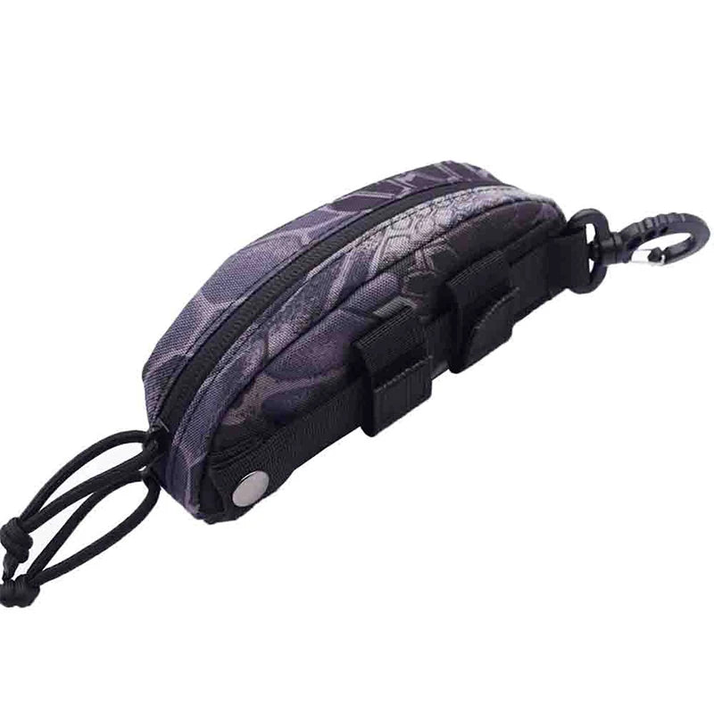 Tactical Hard Glasses Case – Shockproof Outdoor Eyewear Pouch Eyewear Case Qst 1Pcs Style H