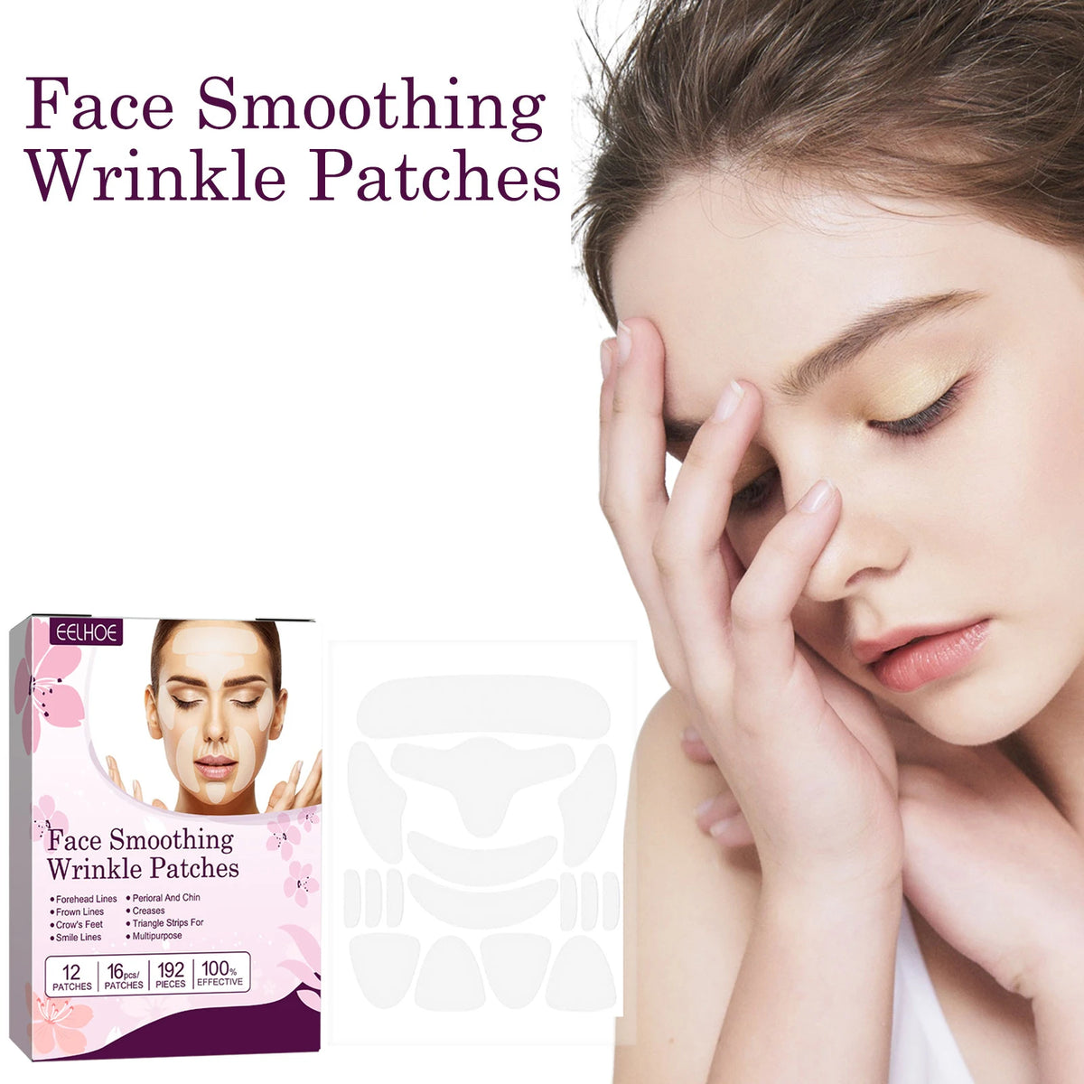 EELHOE Facial Firming Lifting Patch – Anti-Aging Wrinkle Care Facial Treatment Patch Qst
