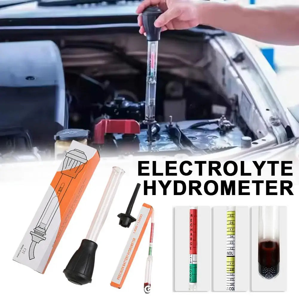 Battery Hydrometer Electric Density Meter – Lead Acid Tester Battery Hydrometer Qme
