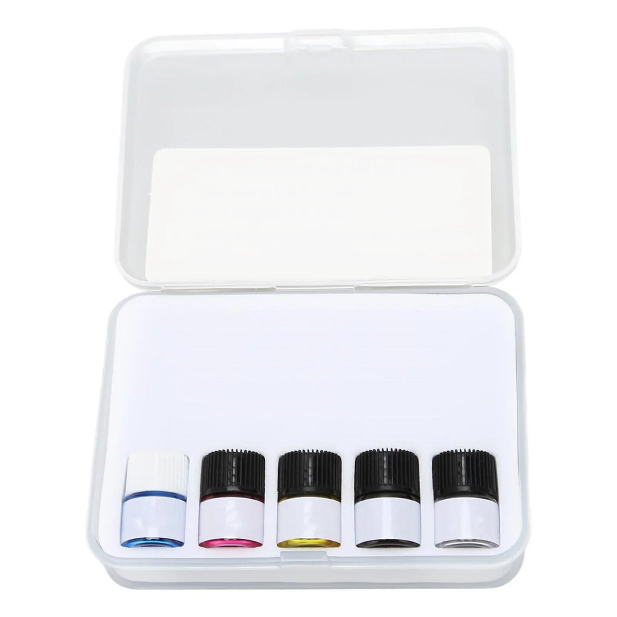 5-Piece Watch Synthetic Lubricating Oil Set for Watchmakers Watch Repair Tool Kit Qme