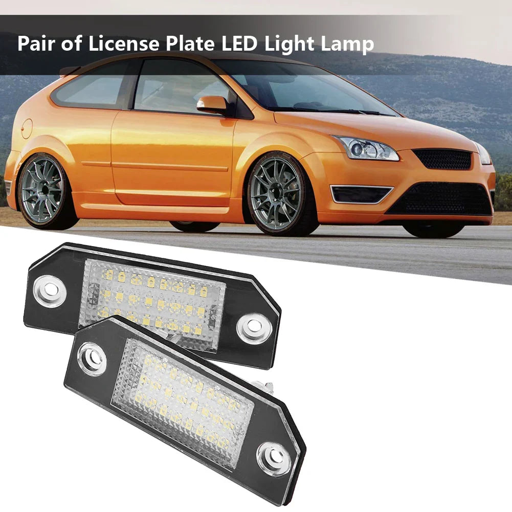 24 LED License Plate Light for Ford C-MAX & Focus MK2 License Plate Light Qme