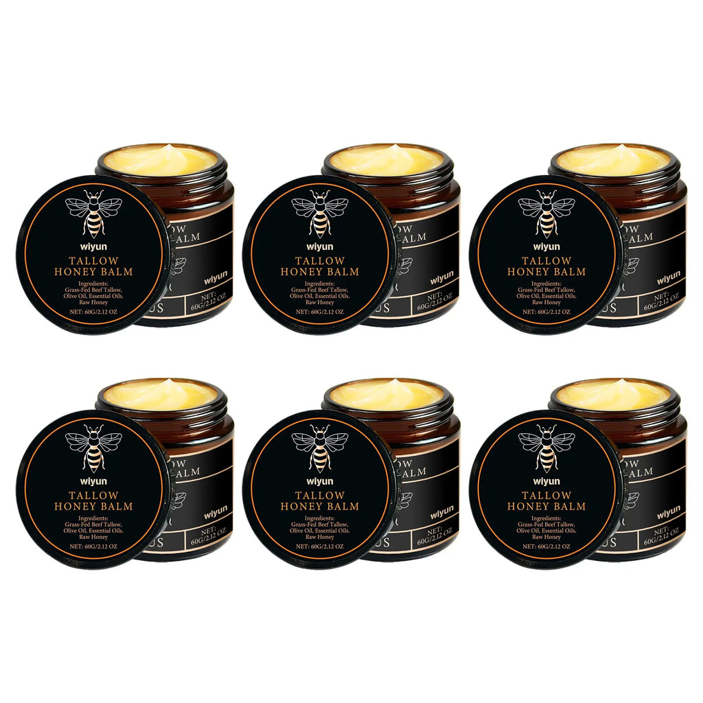 Grass Fed Beef Tallow & Raw Honey Moisturizing Balm Moisturizing Balm Cream Qst 360g