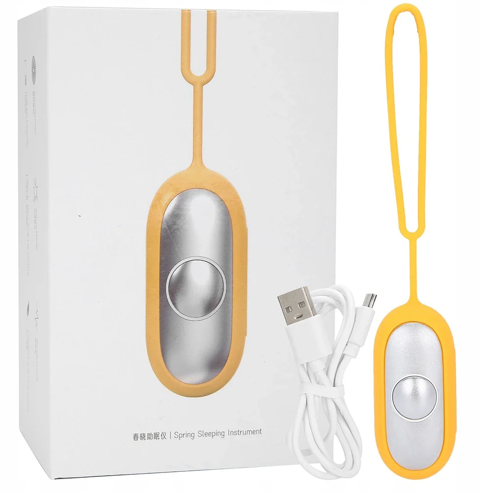 USB Handheld Relaxation Device – Portable Sleep & Focus Aid Handheld Relaxation Device Qme Yellow
