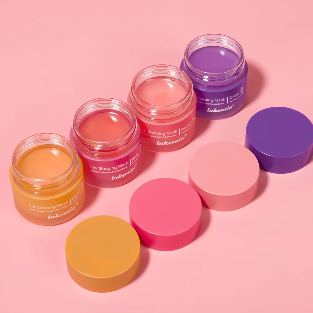 Lakerain 20g Sleeping Lip Mask – Overnight Moisturizing Lip Care Lip Sleeping Mask Qst