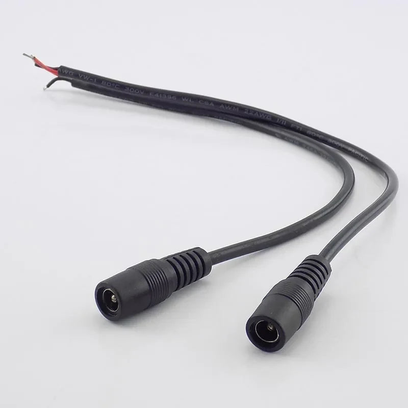 12V DC Male Female Power Extension Cable 1M – 3-Pack DC Power Extension Cable Qme