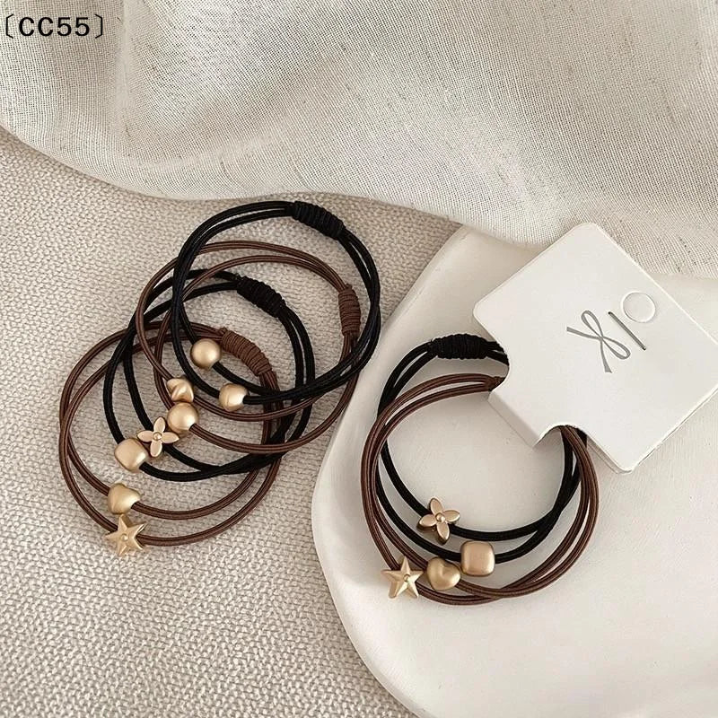 Dual-Strand Braided Headband – Elastic Women's Hair Tie Braided Headband Qst