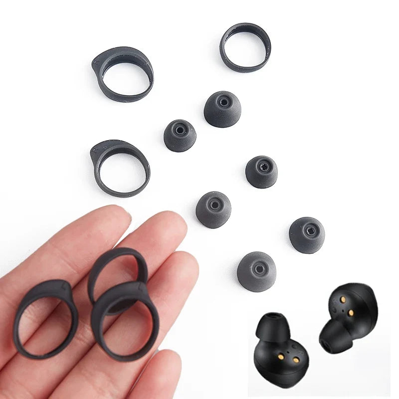 Silicone Ear Tips & Pads for Samsung Galaxy Buds+ R170 Earphone Ear Tips Qme