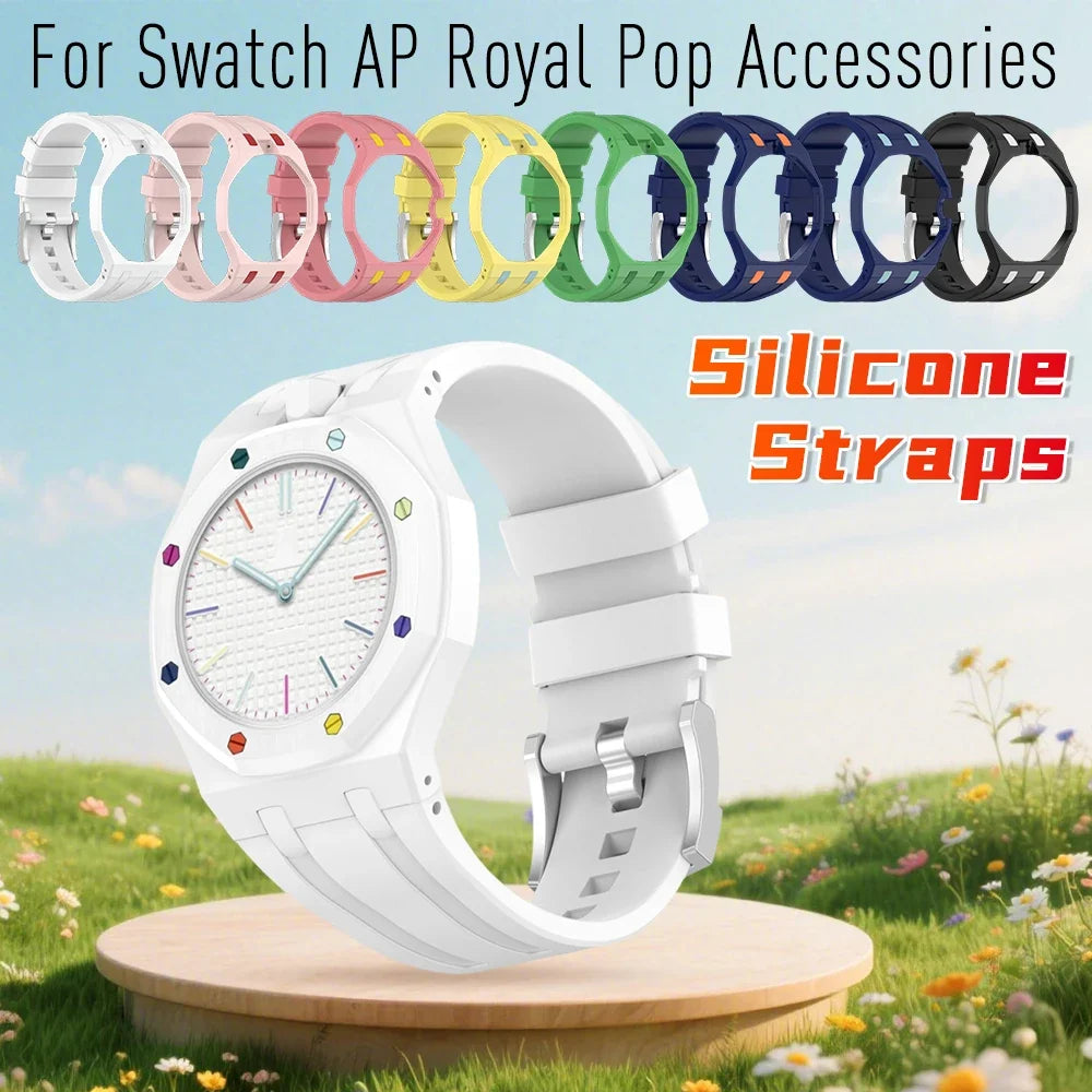 Pocket Watch Wristwatch Strap Case – Silicone Band Converter Watch Strap Converter Qme