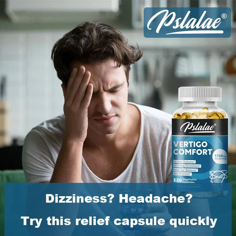 Pslalae Inner Ear Balance Capsules – Daily Wellness Supplement Herbal Supplement Qst