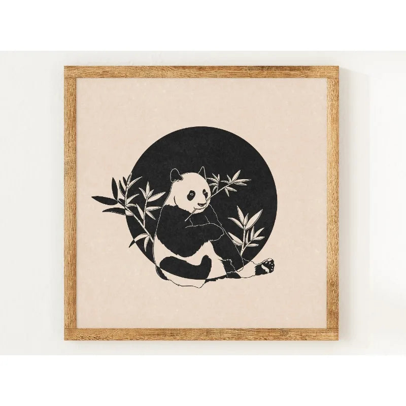 Yin Yang Cats Celestial Canvas Print – Boho Astrology Wall Art Canvas Wall Art Qst 5 20x30cm Unframed