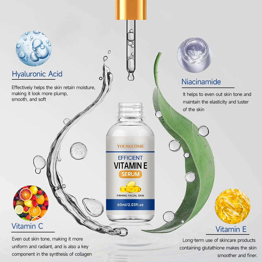YOUNGCOME Vitamin E Face Serum – Brightening & Firming Face Serum Qst