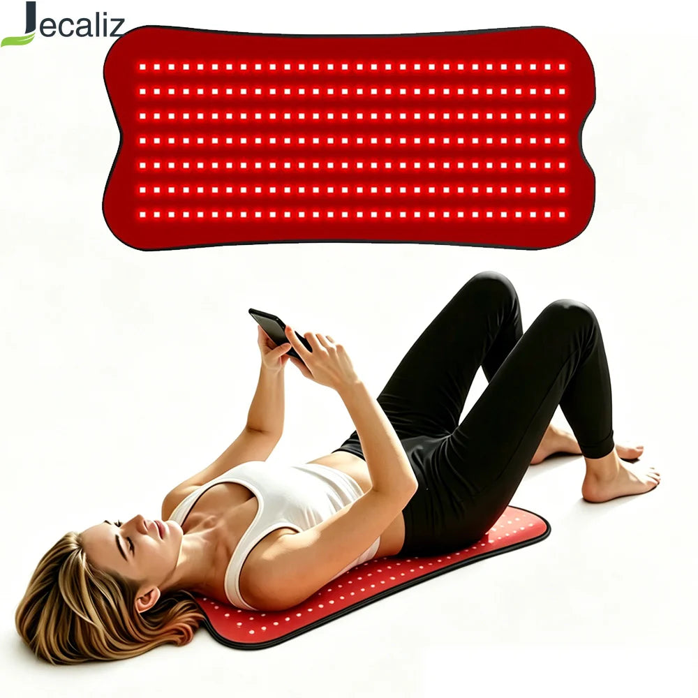 210 LED Red & Infrared Light Therapy Pad 660nm 850nm Wearable Light Therapy Pad Qst